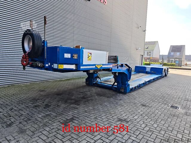 Низький навантажувач Broshuis 2 ABD 39 SL/1 5.65 Meter Extandable!