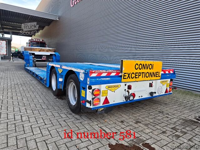 Низький навантажувач Broshuis 2 ABD 39 SL/1 5.65 Meter Extandable!