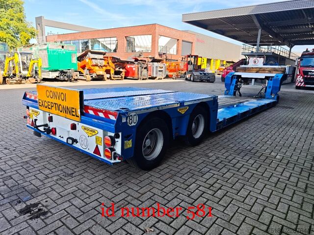 Низький навантажувач Broshuis 2 ABD 39 SL/1 5.65 Meter Extandable!