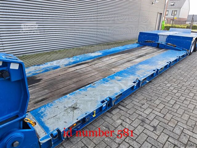 Низький навантажувач Broshuis 2 ABD 39 SL/1 5.65 Meter Extandable!