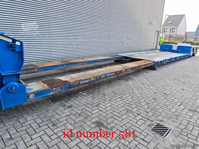 Низький навантажувач Broshuis 2 ABD 39 SL/1 5.65 Meter Extandable!