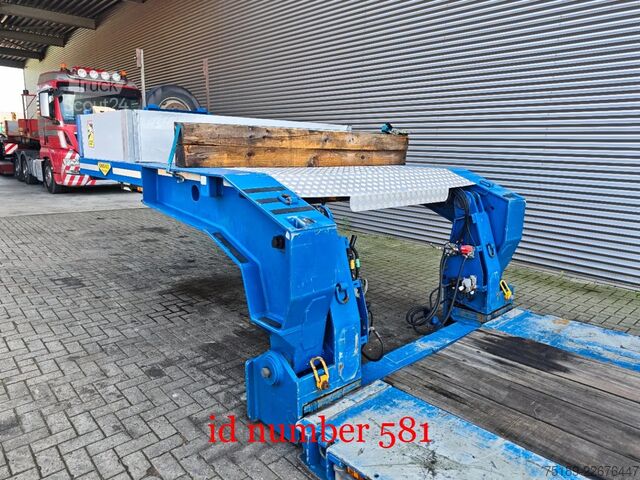 Низький навантажувач Broshuis 2 ABD 39 SL/1 5.65 Meter Extandable!