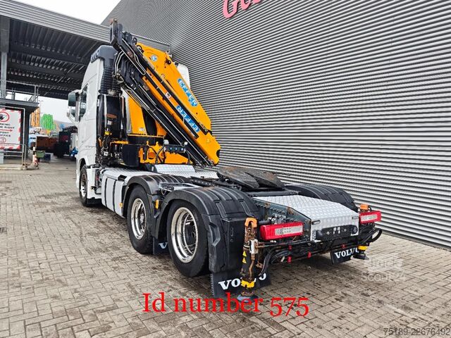 Ciężarówka z dźwigiem Volvo FH 540 6x2 Bougie Effer 395/8S
