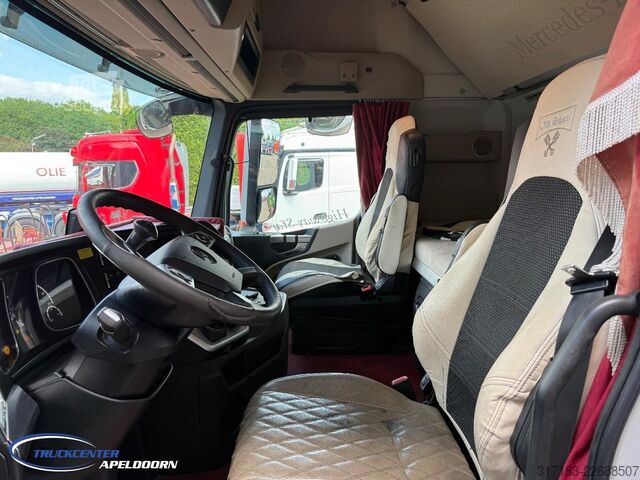 Chassis med førerhus Mercedes-Benz Actros 2548 Retarder, Stuuras, PTO, Euro 6