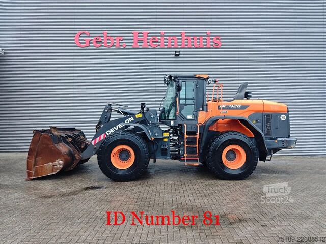 Nakladač Doosan DL 420-7K Wage German Machine!