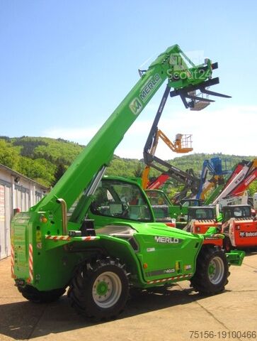 Stivuitor cu braț telescopic Merlo P 40.13 TURBO - 4x4x4 - 13m/4t. vgl. 40.