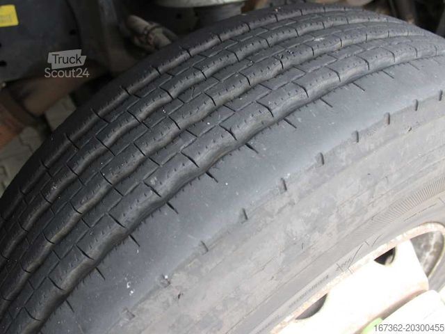 Platós teherautó MAN TGA 18.430, EURO 4, RETARDER, PALFINGER PK10500A