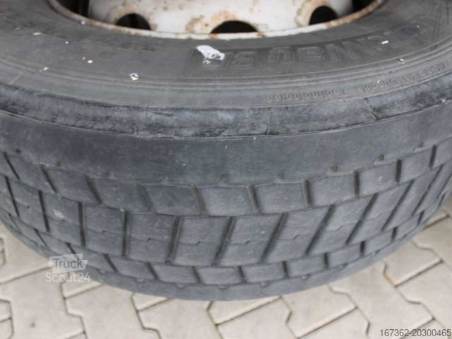 Open oplegger  SF24, SIDEWALLS, SAF, PNEU 80%