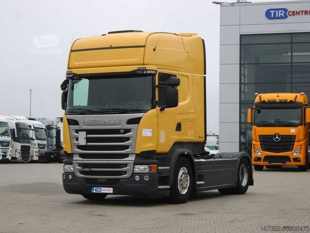 Standarta vilcējs SCANIA R 450, EURO 6, RETARDER, NAVIGATION
