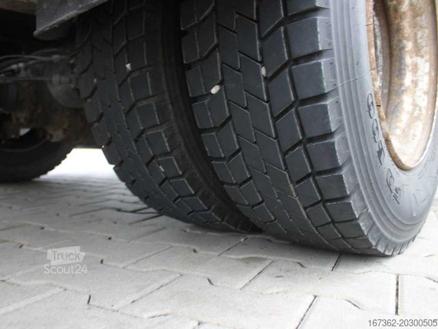 Dobozos teherautó RENAULT MIDLUM 160.10, EURO 4, TAIL LIFT, PNEU 80%