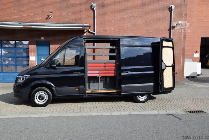 Фургон с высокой крышей VW Crafter  35 L2H2 AHK 2xSchiebetür Werkstattregale