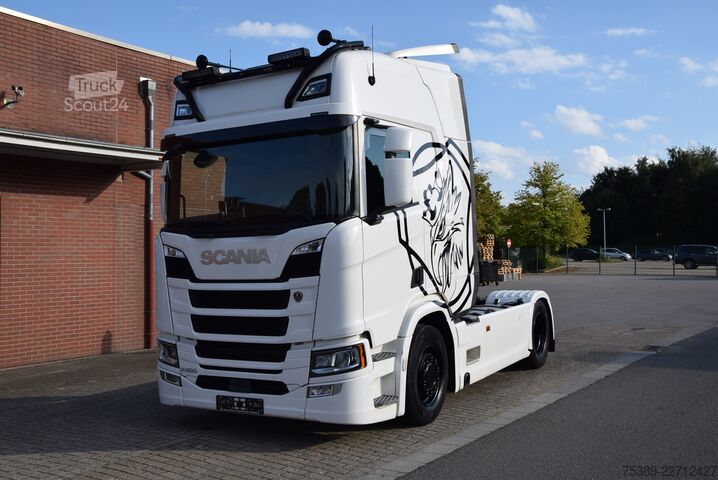 Стандартный седельный тягач Scania R500 S500 Highline Retarder Navi Leder ACC