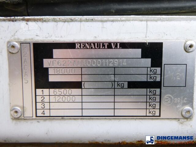 Tankvogn Renault Premium 270 dci 4x2 gas tank 18.6 m3