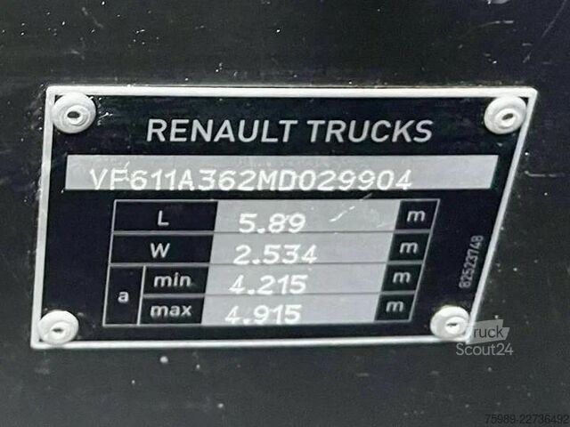 Estándar-SZM Renault T480 productie 2021. P- Cool. origineel France ...