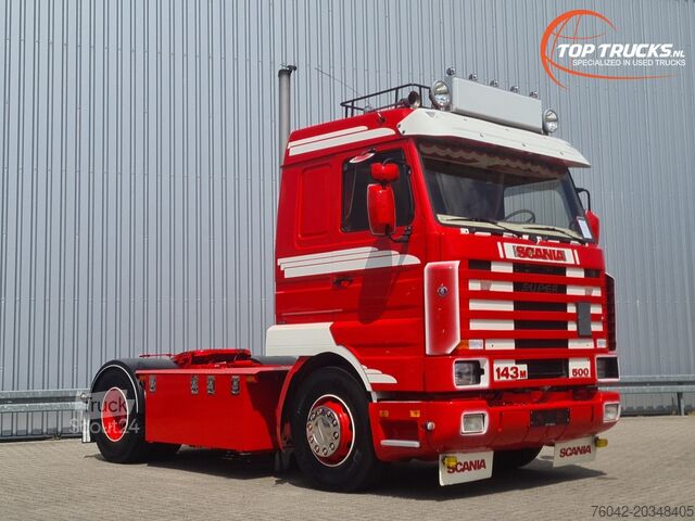 Standaard trekker Scania R 143-500 M V8 - Streamline, Manuel, Airco, Ret...