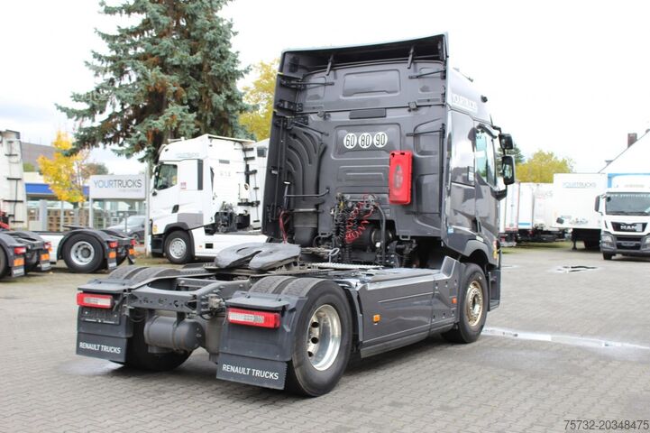 Standard trekkvogn Renault T 480 E6 Alufelgen Retarder Vollspoiler Kühlbox
