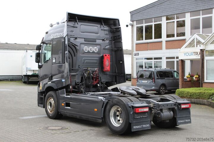 Standard trekkvogn Renault T 480 E6 Alufelgen Retarder Vollspoiler Kühlbox