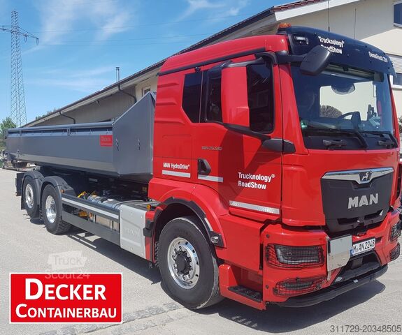 Рулонный контейнер Decker Containerbau Abrollcontainer, Bayernbox, Flügeltüre