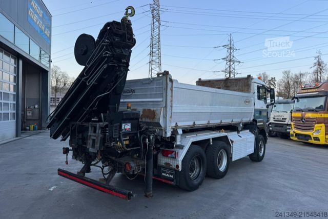 Ανατρεπόμενο φορτηγό MAN TGS 33.480 6x4 Hiab 244-5