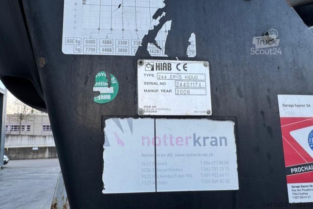 Ανατρεπόμενο φορτηγό MAN TGS 33.480 6x4 Hiab 244-5