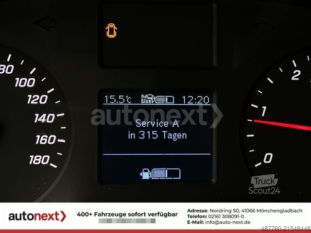 Pick-up bestelwagen MERCEDES-BENZ Sprinter 214 Pritsche *AHK* 1-HAND+3-SITZE 6493