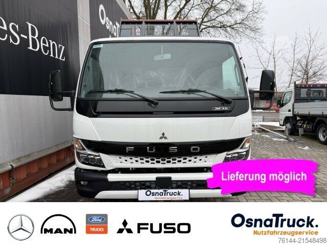 Furgone ribaltabile FUSO 3C15 Hinterkipper + Box Klima,AHK 3,5t,Diff.-Sp.