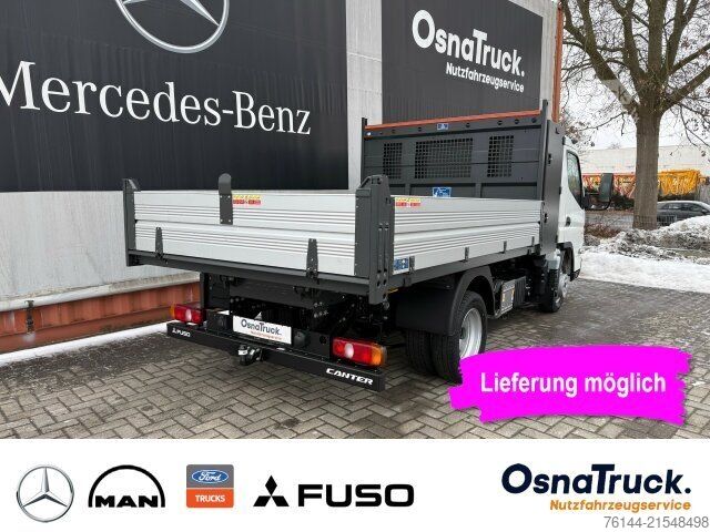 Furgone ribaltabile FUSO 3C15 Hinterkipper + Box Klima,AHK 3,5t,Diff.-Sp.