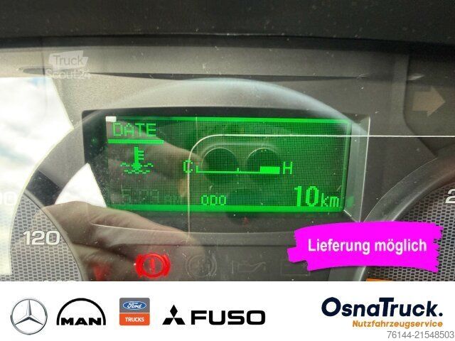 Furgone ribaltabile FUSO 3C15 Hinterkipper+Box Klima,AHK 3,5t,Diff.-Sp.