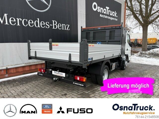 Furgone ribaltabile FUSO 3C15 Hinterkipper + Box Klima,AHK 3,5t,Diff.-Sp.