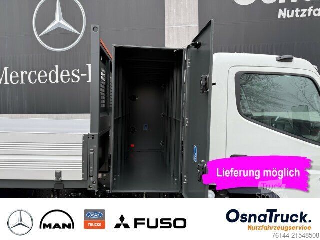 Furgone ribaltabile FUSO 3C15 Hinterkipper + Box Klima,AHK 3,5t,Diff.-Sp.