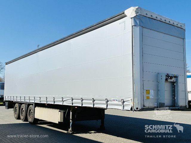 Open semitrailer with tarp Schmitz Cargobull Curtainsider Coil Getränke