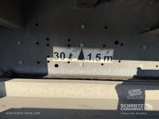 Open semitrailer with tarp Schmitz Cargobull Curtainsider Coil Getränke