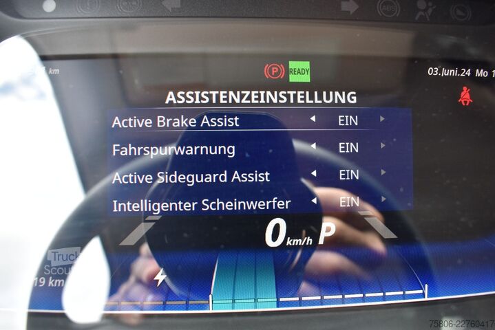 Pick-up kombi FUSO eCanter 4C15e 3Sitze Pritsche