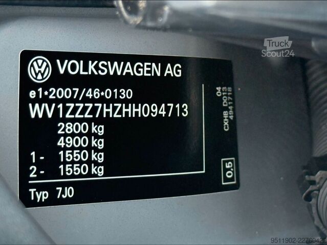 Slēgtais furgons VW T6 Transporter 2.0 TDI 2x Schiebetür AHK Tempom.