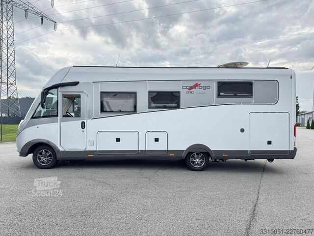 Camping-car intégral CARTHAGO chic s-plus I 52 Alde+Hubstützen+Klima+Solar+Sat