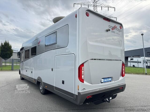 Camping-car intégral CARTHAGO chic s-plus I 52 Alde+Hubstützen+Klima+Solar+Sat