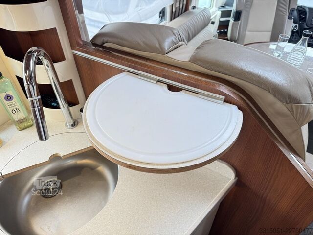 Camping-car intégral CARTHAGO chic s-plus I 52 Alde+Hubstützen+Klima+Solar+Sat