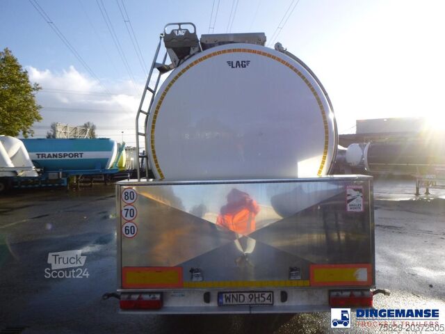 Tank L.A.G. Food tank inox 32 m3 / 3 comp + pump