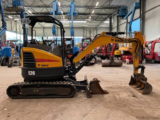 Minikaivinkone Bobcat E 26