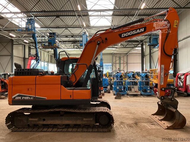 Paletli ekskavatör Doosan DX 140 LC-7