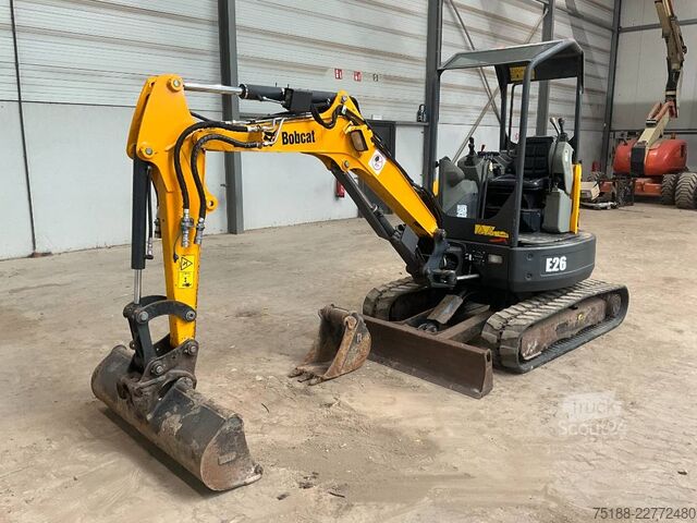 Mini ekskavatör Bobcat E 26