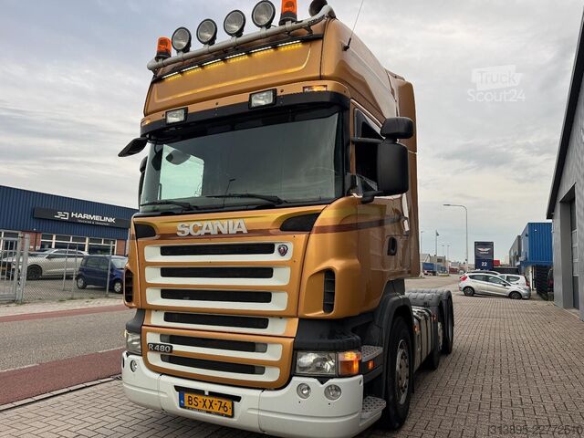 Standart-SZM Scania R480 6x2T, Retarder, Manual, King of the Road