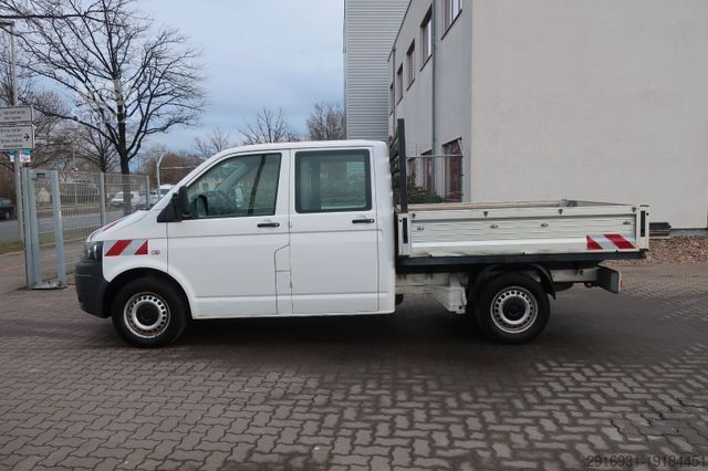 Φορτηγό pick-up VOLKSWAGEN T5 Transporter Pritsche Doppelkabine AHK 1 Hand