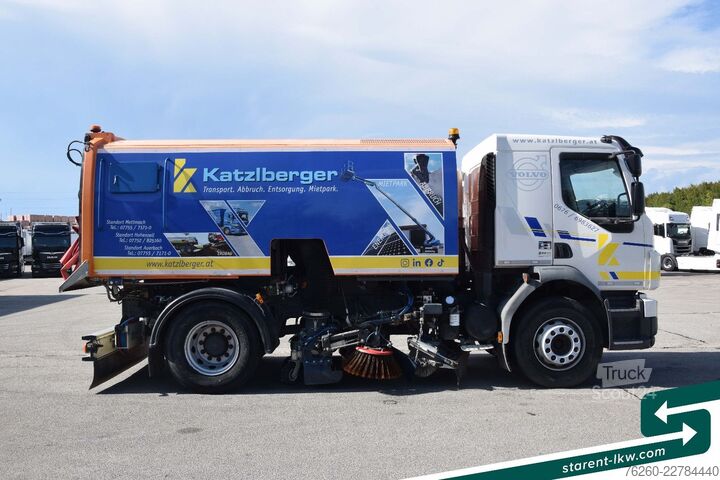 Kehrmaschine VOLVO FL 240 Lorenz Kehrmaschine Hochdruckreiniger