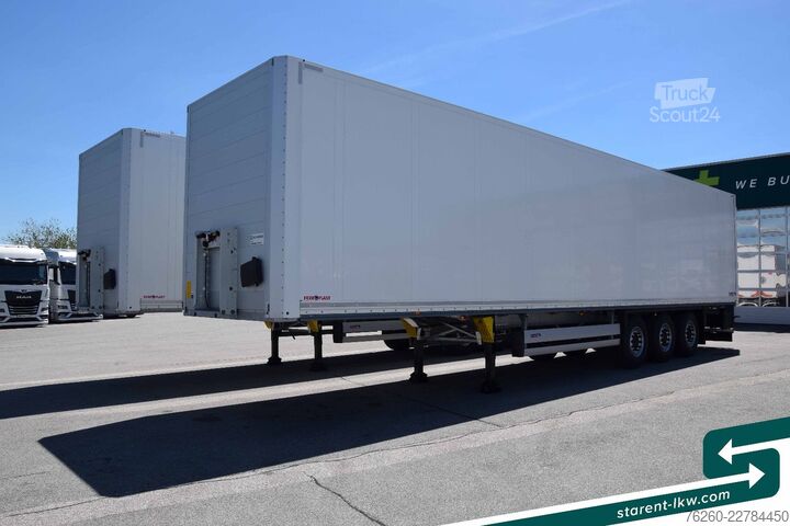 Semirimorchio furgonato SCHMITZ CARGOBULL Doppelstock Liftachse Zurrleisten LED MIETE
