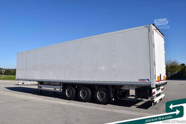 Semirimorchio furgonato SCHMITZ CARGOBULL Doppelstock Liftachse Zurrleisten LED MIETE