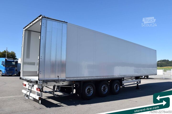 Semirimorchio furgonato SCHMITZ CARGOBULL Doppelstock Liftachse Zurrleisten LED MIETE