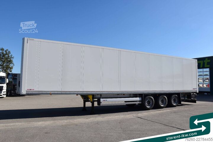 Semirimorchio furgonato SCHMITZ CARGOBULL Doppelstock Liftachse Zurrleisten LED MIETE