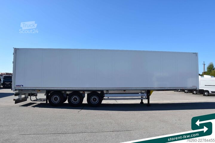 Semirimorchio furgonato SCHMITZ CARGOBULL Doppelstock Liftachse Zurrleisten LED MIETE