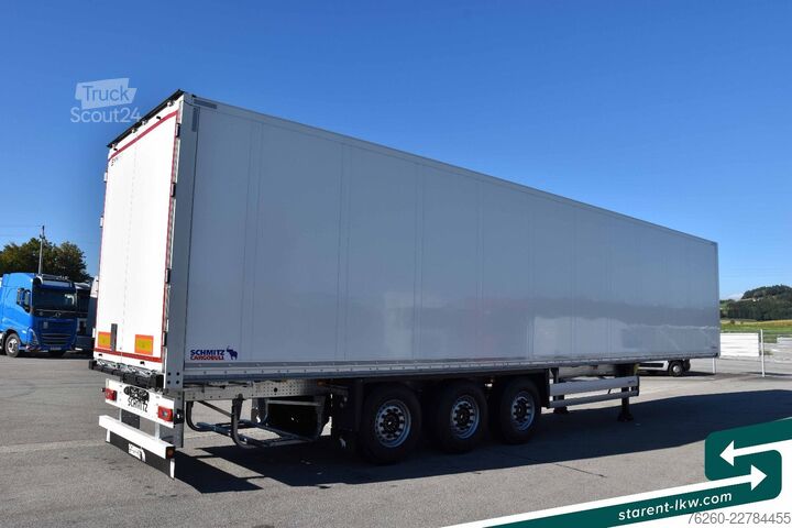 Semirimorchio furgonato SCHMITZ CARGOBULL Doppelstock Liftachse Zurrleisten LED MIETE